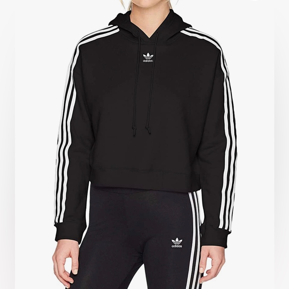 Adidas Cropped Hoodie